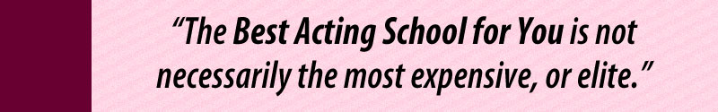 Professional Acting Tips and Advice
